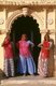 India: Kutchi women outside a temple, Kutch, Gujarat State