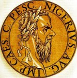 Pescennius Niger (135/140-194) was born into an old Italian equestrian family, and was the first member to become a Roman senator. He was appointed by Commodus to be imperial legate of Syria in 191, where he was serving when news came of the murder of Pertinax in 193 and the auctioning of the imperial throne to Didius Julianus.<br/><br/>

Niger was a well regarded public figure, and the citizens of Rome called out for him to return to Rome and claim the title from Julianus. Consequently, the eastern legions proclaimed Niger as emperor in 193, the second emperor to claim the imperial title after Septimius Severus. The resulting chaos and civil war was known as the Year of the Five Emperors, with claimants all across the Roman Empire vying for the throne.<br/><br/>

Niger and Severus fought in the east to see who would become undisputed emperor, though Niger was militarily outmatched and outnumbered. Severus offered Niger the chance to surrender and go into exile, but he refused, and was eventually captured in 194. He was beheaded, with his severed head travelling to Byzantium first in an attempt to cow the city into surrendering, before eventually arriving in Rome where it was displayed for all to see.