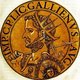 Italy: Icon of Gallienus (218-268), 41st Roman emperor, from the book <i>Icones imperatorvm romanorvm</i> (Icons of Roman Emperors), Antwerp, c. 1645