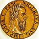 Italy: Icon of Pescennius Niger (135/140-194), usurper emperor, from the book <i>Icones imperatorvm romanorvm</i> (Icons of Roman Emperors), Antwerp, c. 1645