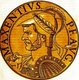 Italy: Icon of Maxentius (278-312), 56th Roman emperor, from the book <i>Icones imperatorvm romanorvm</i> (Icons of Roman Emperors), Antwerp, c. 1645