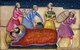 Persia / Iran: Detail from the illuminated manuscript 'The Lights of Canopus' (<i>Anwar-i Suhayli</i>) depicting thieves stealing from a sleeping couple, by Mirza Rahim, 19th century, Iran