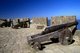 India: Cannons at Fort Diu, Portuguese colonial fortification built in 1535, Diu, union territory of Daman and Diu (1998)