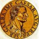 Italy: Icon of Galba (3 BCE-69 CE), 6th Roman emperor, from the book <i>Icones imperatorvm romanorvm</i> (Icons of Roman Emperors), Antwerp, c. 1645