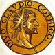 Italy: Icon of Claudius II (210-270), 42nd Roman emperor, from the book <i>Icones imperatorvm romanorvm</i> (Icons of Roman Emperors), Antwerp, c. 1645