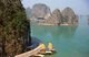 Vietnam: Tourist junks at the Hang Sung Sot (Cave of Awe or Surprise Cave) pier, Halong Bay, Quang Ninh Province