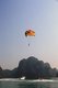 Vietnam: Paraglider in Halong Bay, Quang Ninh Province