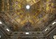 Italy: The largely Byzantine style mosaic central ceiling of the Florence Baptistery (Baptistery of Saint John), Piazza del Duomo and Piazza San Giovanni, Florence