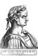 Italy: Titus (39-81 CE), 10th Roman emperor, from the book <i>Romanorvm imperatorvm effigies: elogijs ex diuersis scriptoribus per Thomam Treteru S. Mariae Transtyberim canonicum collectis</i>, 1583