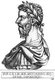 Italy: Marcus Aurelius (121-180), joint 16th Roman emperor, from the book <i>Romanorvm imperatorvm effigies: elogijs ex diuersis scriptoribus per Thomam Treteru S. Mariae Transtyberim canonicum collectis</i>, 1583