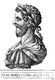 Italy: Commodus (161-192), 18th Roman emperor, from the book <i>Romanorvm imperatorvm effigies: elogijs ex diuersis scriptoribus per Thomam Treteru S. Mariae Transtyberim canonicum collectis</i>, 1583