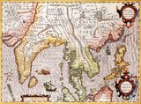 Jodocus Hondius (Dutch name: Joost de Hondt) (1563 – 1612) was a Flemish engraver and cartographer. He helped establish Amsterdam as the center of cartography in Europe in the 17th century.