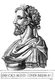 Italy: Didius Julianus (133/137-193), 20th Roman emperor, from the book <i>Romanorvm imperatorvm effigies: elogijs ex diuersis scriptoribus per Thomam Treteru S. Mariae Transtyberim canonicum collectis</i>, 1583