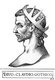 Italy: Claudius II (210-270), 42nd Roman emperor, from the book <i>Romanorvm imperatorvm effigies: elogijs ex diuersis scriptoribus per Thomam Treteru S. Mariae Transtyberim canonicum collectis</i>, 1583