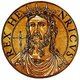 Germany: Icon of Henry II (974-1024), 15th Holy Roman emperor, from the book <i>Icones imperatorvm romanorvm, ex priscis numismatibus ad viuum delineatae, & breui narratione historica</i>, 1645