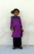 Maldives: Young girl in traditional Maldivian dress (<i>dhivehi libaas</i>), Rinbudhoo Island, South Nilandhoo Atoll, 1980