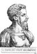 Italy: Septimius Severus (145-211 CE), 21st Roman emperor, from the book <i>Romanorvm imperatorvm effigies: elogijs ex diuersis scriptoribus per Thomam Treteru S. Mariae Transtyberim canonicum collectis</i>, 1583