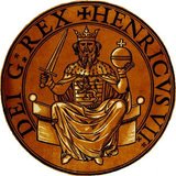 Henry VII (1275-1313) was the son of Count Henry VI of Luxembourg, and he was raised in the French court. When he became Count of Luxembourg and Arion in 1288, he sought the protection of King Philip the Fair of France, becoming a French vassal rather than remain under the weak rule of the Holy Roman Empire.<br/><br/>

Henry became involved in the political machinations after King Albert I's death in 1308, chosen as a compromise condidate by the electors who feared King Philip's, and consequently France's, attempts to get his brother elected as the next German King. He was crowned in 1309 after some skillful negotiation, and was crowned as Holy Roman Emperor by Pope Clement V in 1312, the title having been vacant since Emperor Frederick II's death in 1250. He renewed imperial interest in Italy, launching an Italian expedition in 1310 and being crowned King of Italy in 1311.<br/><br/>

It was while waging his campaign to unite Italy under the Holy Roman Empire and fighting against King Robert of Naples in 1313 that Henry died, suddenly succumbing to malaria while besieging the Guelph (anti-Imperial Italians) city of Siena. The hopes for an effective Imperial presence in Italy died with him, ensuring that central power in Italian policy remained in Robert's hands.