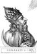 Turkey / Byzantium: Heraclius (575-641), Byzantine emperor, from the book <i>Romanorvm imperatorvm effigies: elogijs ex diuersis scriptoribus per Thomam Treteru S. Mariae Transtyberim canonicum collectis</i>, 1583