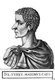 Gaius Julius Verus Maximus (217/220 - 238), sometimes known incorrectly as Gaius Julius Verus Maximinus or Maximinus the Younger, was the son of Thraco-Roman Emperor Maximinus Thrax. Maximus was appointed as Caesar in 236, but held little real power until he was murdered alongside his father in 238 by the Praetorian Guard, during the Siege of Aquileia.