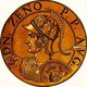 Turkey / Byzantium: Zeno (425-491), Eastern Roman emperor, from the book <i>Icones imperatorvm romanorvm</i> (Icons of Roman Emperors), Antwerp, 1645