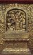 Cambodia: Buddha's mother giving birth holding a tree branch above her head, bas-relief, Wat Phnom, Phnom Penh