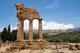 Agrigento was founded on a plateau overlooking the sea, with two nearby rivers, the Hypsas and the Akragas, and a ridge to the north offering a degree of natural fortification. Its establishment took place around 582–580 BCE and is attributed to Greek colonists from Gela, who named it 'Akragas'.<br/><br/>

Akragas grew rapidly, becoming one of the richest and most famous of the Greek colonies of Magna Graecia (Greater Greece). It came to prominence under the 6th-century tyrants Phalaris and Theron, and became a democracy after the overthrow of Theron's son Thrasydaeus.<br/><br/>

Although the city remained neutral in the conflict between Athens and Syracuse, its democracy was overthrown when the city was sacked by the Carthaginians in 406 BCE. Akragas never fully recovered its former status, though it revived to some extent under Timoleon in the latter part of the 4th century.
