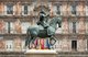 Spain: Equestrian statue of Philip III (1578 - 1621), King of Spain, Plaza Mayor, Madrid. Sculpted by Giambologna (1529 - 1608) and Pietro Tacca (1577 - 1640), the statue was erected in 1616