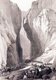 Afghanistan: The British Army entering the Bolan Pass from Dadur, First Anglo-Afghan War, 1838 - 1842, lithograph by Louis Haghe (1806 - 1885) from an original sketch by James Atkinson (1780 - 1852)