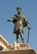 Italy: Charles V (Carlo V; 1500 - 1558), ruler of both the Holy Roman Empire and the Spanish Empire, on his return from the conquest of Tunis, Piazza Bologni, Palermo, Sicily. Statue by Italian sculptor Scipione Li Volsi, 1630