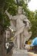 Spain: Ramiro I (c. 790 -  850), King of Asturias, Plaza de Oriente, Madrid. Created by Spanish sculptor, Luis Salvador Carmona (1708 - 1767), c. 1750