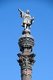 Spain / Catalonia: Christopher Columbus (1451 - 1506), Columbus Monument (<i>Monument a Colom</i>), constructed for the 1888 Barcelona Universal Exposition, La Rambla, Barcelona