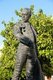 Spain: Bronze statue of Spanish bullfighter Francisco Romero Lopez (1933 -), better known as Curro Romero, outside the Real Maestranza bullring in Seville. Sculpted by Sebastian Santos Calero c. 2000