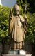 Spain: Bronze statue of Pope John Paul II (1920 - 2005), Plaza de Virgen de los Reyes, Seville