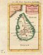 Sri Lanka: Old miniature map of 'Taprobane' (Ceylon/Sri Lanka), from 'Description de l'Univers' by Alain Manesson Mallet (1630-1706), 1686