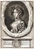 Mary II was Queen of England, Scotland and Ireland and daughter of King James II and VII. She was married to her cousin, William of Orange, in 1677 at the age of fifteen. When her father, a Roman Catholic, ascended to the throne in 1685 to the displeasure of the mainly Protestant British populace, her husband was convinced to invade England in 1689 and overthrow her father in what was known as the 'Glorious Revolution'.<br/><br/>

Mary ruled as equal sovereign with her husband, their joint reign often referred to as that of William and Mary, though in truth she ceded most of her authority to her husband when he was in England; despite this, William relied heavily on her, and she would act alone whenever William was militarily engaged abroad. Mary proved herself to be a powerful and effective ruler until her death in 1694.