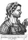 Italy: Diocletian (244-312), 51st Roman emperor, from the book <i>Romanorvm imperatorvm effigies: elogijs ex diuersis scriptoribus per Thomam Treteru S. Mariae Transtyberim canonicum collectis</i>, 1583
