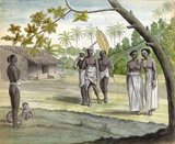 Lascarins (Lascareen, Lascoreen and Lascarine) is a term used in Sri Lanka to identify indigenous soldiers who fought for the Portuguese during the Portuguese era (1505–1658) and continued to serve as colonial soldiers until the 1930s.