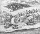 Malaysia / Singapore: Engraving showing the unsuccessful Dutch East India Company attempt, led by Cornelis Matelief de Jonge, to displace the Portuguese in Malacca (Melaka) in the First Battle of Malacca, August 1606
