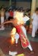 Thailand: A possessed spirit medium or <i>ma song</i> in the flames, The Nine Emperor Gods Festival, Chao Mae Thapthim Shrine (Taoist Chinese joss house), Wang Burapha, Bangkok (1989)