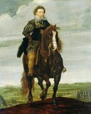 Frederik Hendrik / Frederick Henry (1584-1647) was the ruling Prince of Orange and stadtholder of Holland, Guelders, Overijssel, Utrecht and Zeeland. The youngest son of the famed William the Silent, he was the half-brother of the previous Prince of Orange and his predecessor, Maurice, who passed away in 1625. Frederik was born six months before his father's assassination in 1584, and was trained in arms and educated by Maurice.<br/><br/>

Frederik proved to be almost as fine a general as his half-brother, as well as a more capable politician and statesman, ruling over the Dutch United Provinces for twenty-two years and waging a successful war against the Spanish Empire. The power of the stadtholderate reached its highest point under him, with the 'Period of Frederik Hendrik' being styled by Dutch writers as a golden age for the young republic.<br/><br/>

Frederik managed to secure a concluding peace that legitimised the United Provinces before his death in 1647, finally realising what the Dutch had been seeking for eighty years with the Treaty of Munster, which was formally ratified and signed a year after his death.