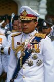 Maha Vajiralongkorn Bodindradebayavarangkun or Rama X (28 July 1952 - ) has been the King of Thailand since 2016. He is the only son of Rama IX or King Bhumibol Adulyadej and Queen Sirikit. In 1972, at the age of 20, he was made crown prince by his father. After his father's death on 13 October 2016, he accepted the throne on the night of 1 December 2016.<br/><br/>

Vajiralongkorn's formal coronation took place between 4–6 May 2019. The Thai government retroactively declared his reign to have begun on 13 October 2016, upon his father's death. As the tenth monarch of the Chakri dynasty, he is also styled as Rama X. Aged 64 at that time, Vajiralongkorn became the oldest Thai monarch to ascend to the throne.
