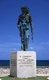 Cuba: Statue of Cuban revolutionary and guerrilla leader Camilo Cienfuegos (1932 - 1959), Gibara, Holguin Province