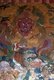 Bhutan: Religious mural depicting Virupaksa, King of the West and one of the Four Guardian Kings, Tamzhing Lhundrup Monastery, Bumthang, Bhutan, 2015