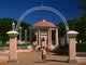 Cuba: The Kiosko Pando, a bandstand dating from 1909 in Plaza Marti, Remedios, Villa Clara Province