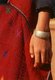 Burma / Myanmar: Antique silver bracelet decorates a Jinghpaw (Kachin) woman's wrist, Kachin State (1997)