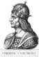 Germany: Frederick III (1415-1493), 28th Holy Roman emperor, from the book <i>Romanorvm imperatorvm effigies: elogijs ex diuersis scriptoribus per Thomam Treteru S. Mariae Transtyberim canonicum collectis</i>, 1583