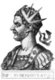 Italy: Numerian (-284), 50th Roman emperor, from the book <i>Romanorvm imperatorvm effigies: elogijs ex diuersis scriptoribus per Thomam Treteru S. Mariae Transtyberim canonicum collectis</i>, 1583