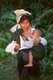 Burma / Myanmar: A Kachin mother and baby, Kachin State (1997)