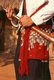 Burma / Myanmar: Jinghpaw (Kachin) ceremonial sword and traditional bag, Kachin State (1997)